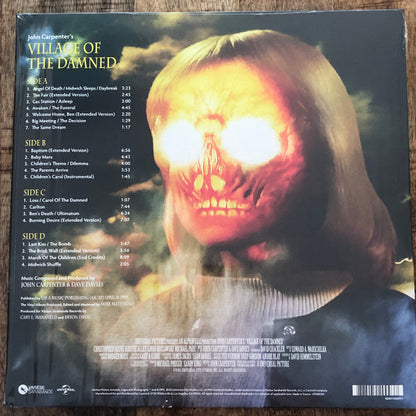 John Carpenter, Dave Davies - Village Of The Damned (Original Motion Picture Soundtrack)