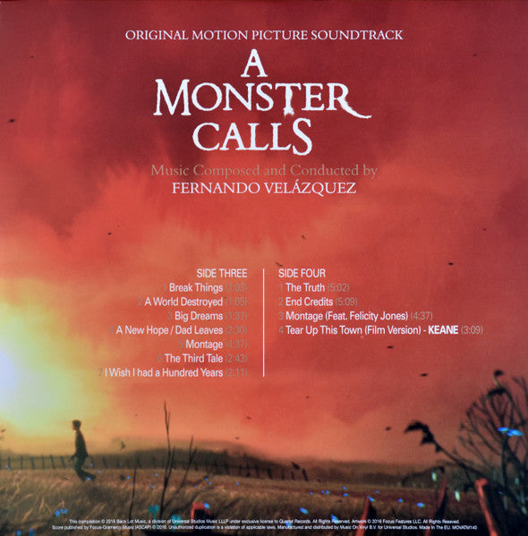 Fernando Velázquez - A Monster Calls (Original Motion Picture Soundtrack)