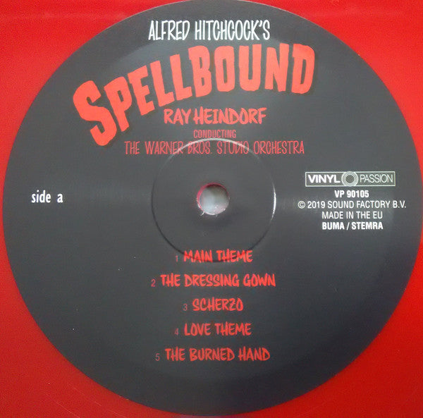 Ray Heindorf, The Warner Bros. Studio Orchestra, Dr. Samuel J. Hoffman, Miklós Rózsa - Alfred Hitchcock's Spellbound