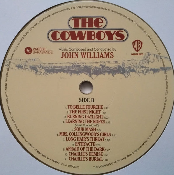 John Williams - The Cowboys (Original Motion Picture Soundtrack)