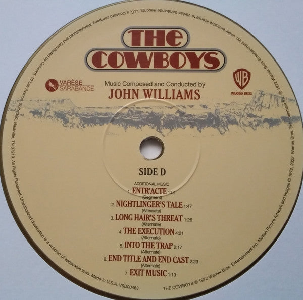 John Williams - The Cowboys (Original Motion Picture Soundtrack)