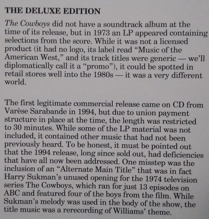 John Williams - The Cowboys (Original Motion Picture Soundtrack)