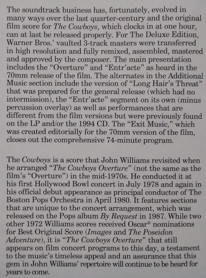 John Williams - The Cowboys (Original Motion Picture Soundtrack)
