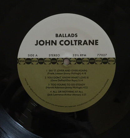 The John Coltrane Quartet - Ballads
