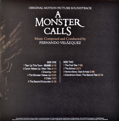 Fernando Velázquez - A Monster Calls (Original Motion Picture Soundtrack)