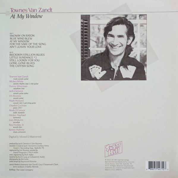 Townes Van Zandt - At My Window