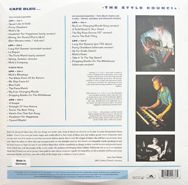 The Style Council - Café Bleu