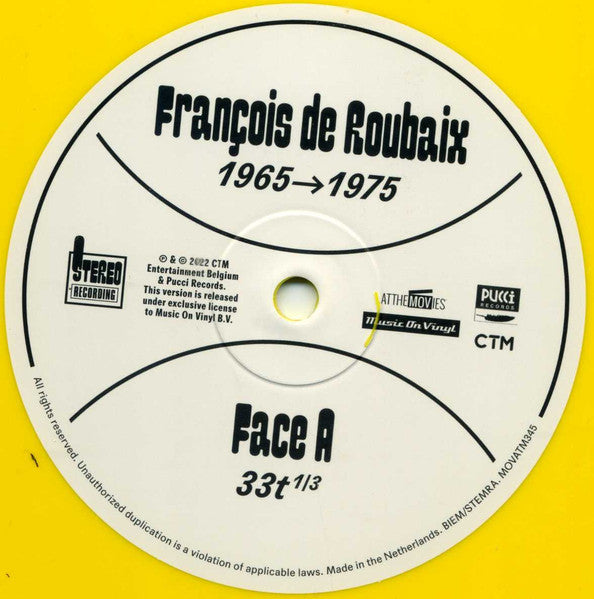 François De Roubaix - Du Jazz À L'électro 1965-1975