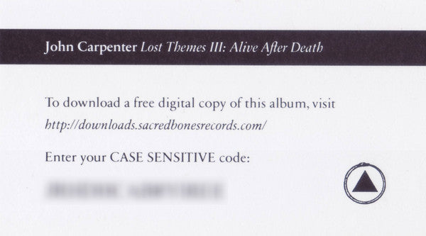 John Carpenter - Lost Themes III: Alive After Death