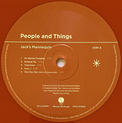 Jack's Mannequin - People And Things